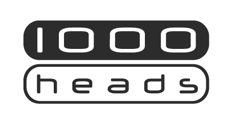 1000heads logo